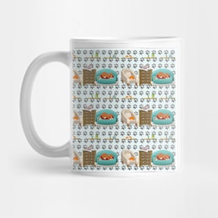 cats in room Mug